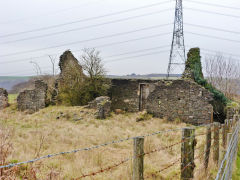 
Pen-y-rhiw barn, Llanbradach, December 2012